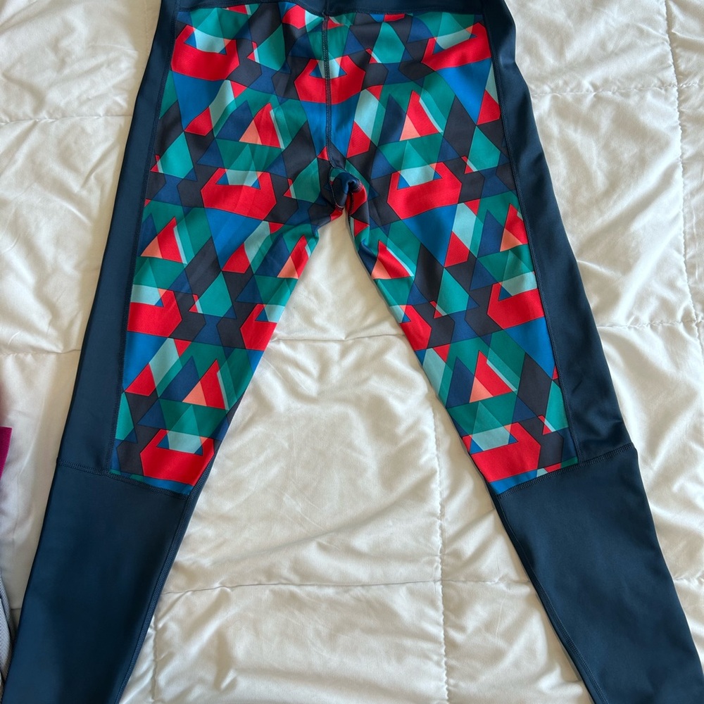 adidas Multicolor Geometric Leggings
